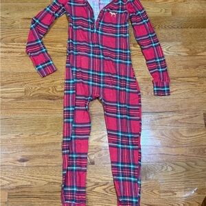 PINK Victoria's Secret PINK Plaid Christmas Pajamas M